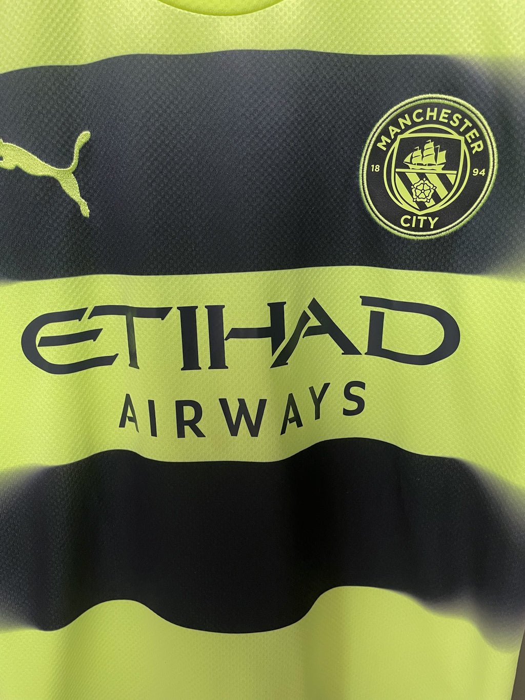 Manchester City 2022/23 Puma Third Football Jersey - XS