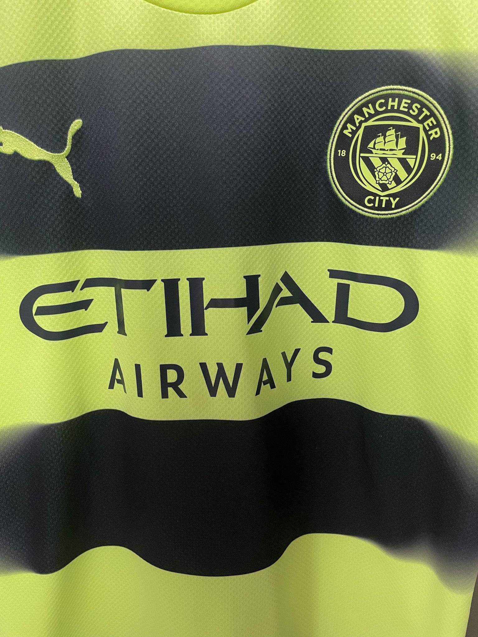 Manchester City 2022/23 Puma Third Football Jersey - XS
