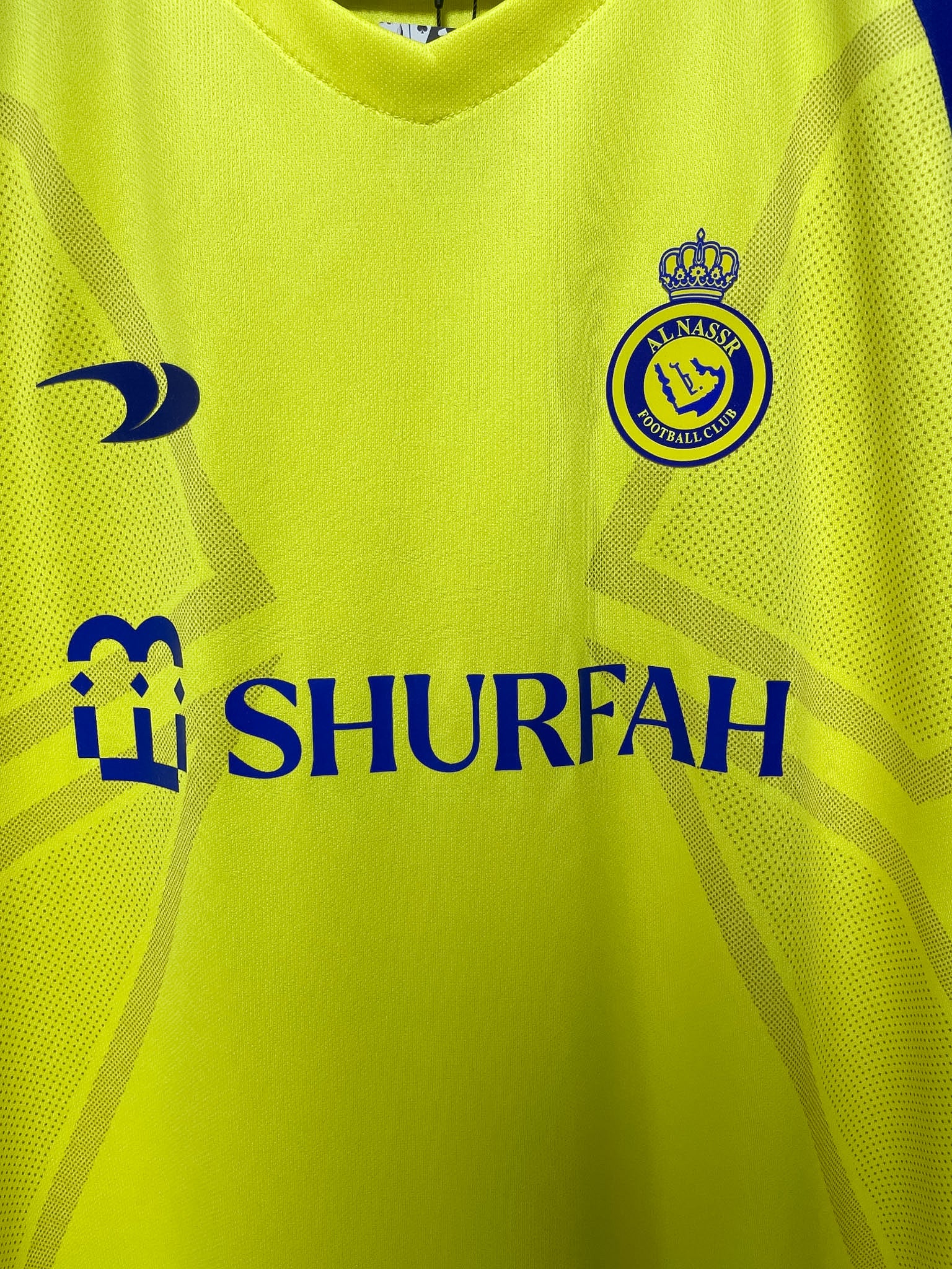 Al Nassr "Ronaldo CR7" 2022/23 Home Football Jersey - Large