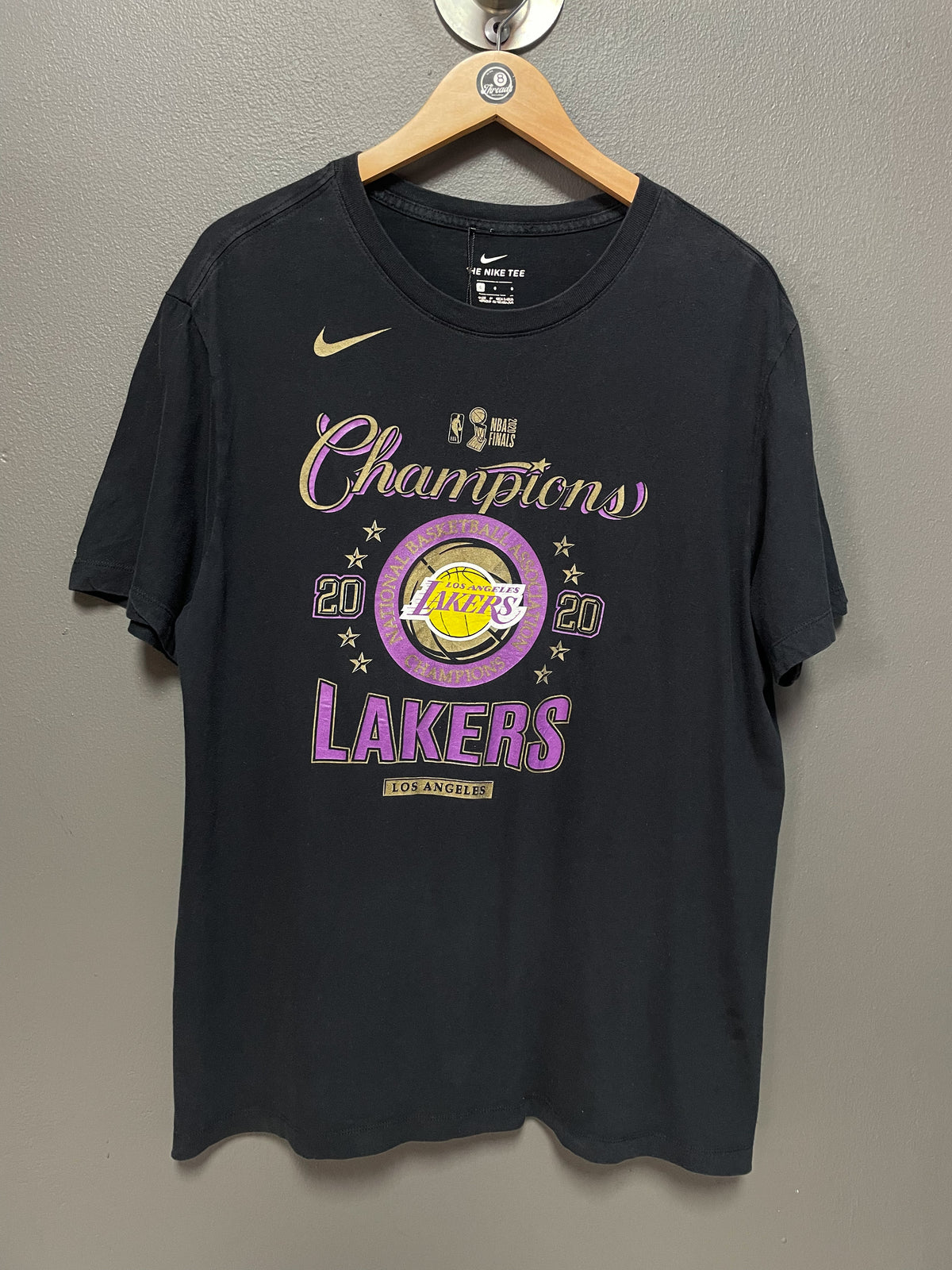 Nike Lakers NBA 2020 Champs Tee - Large