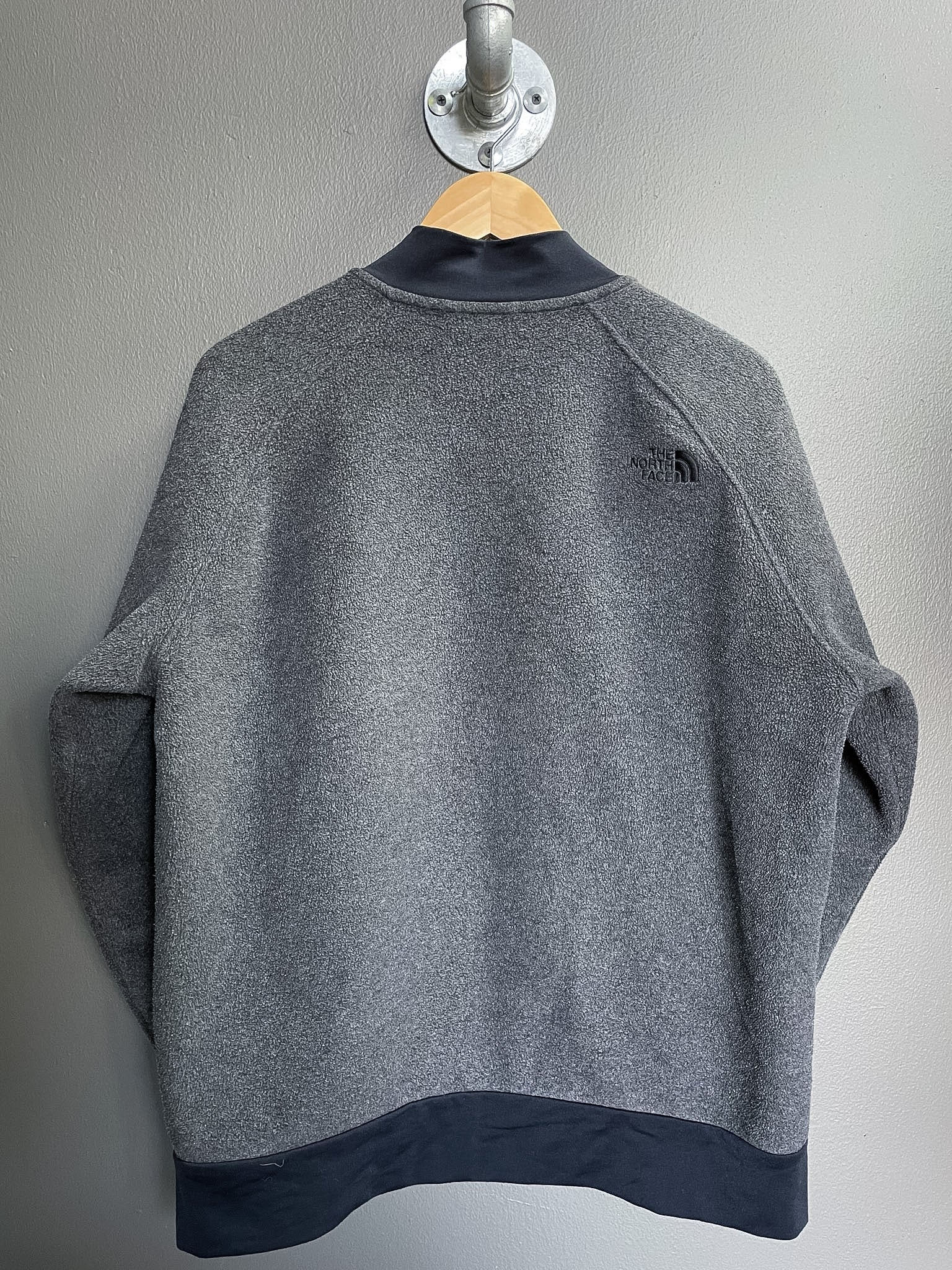 North Face Fleece Bomber Jacket - Large