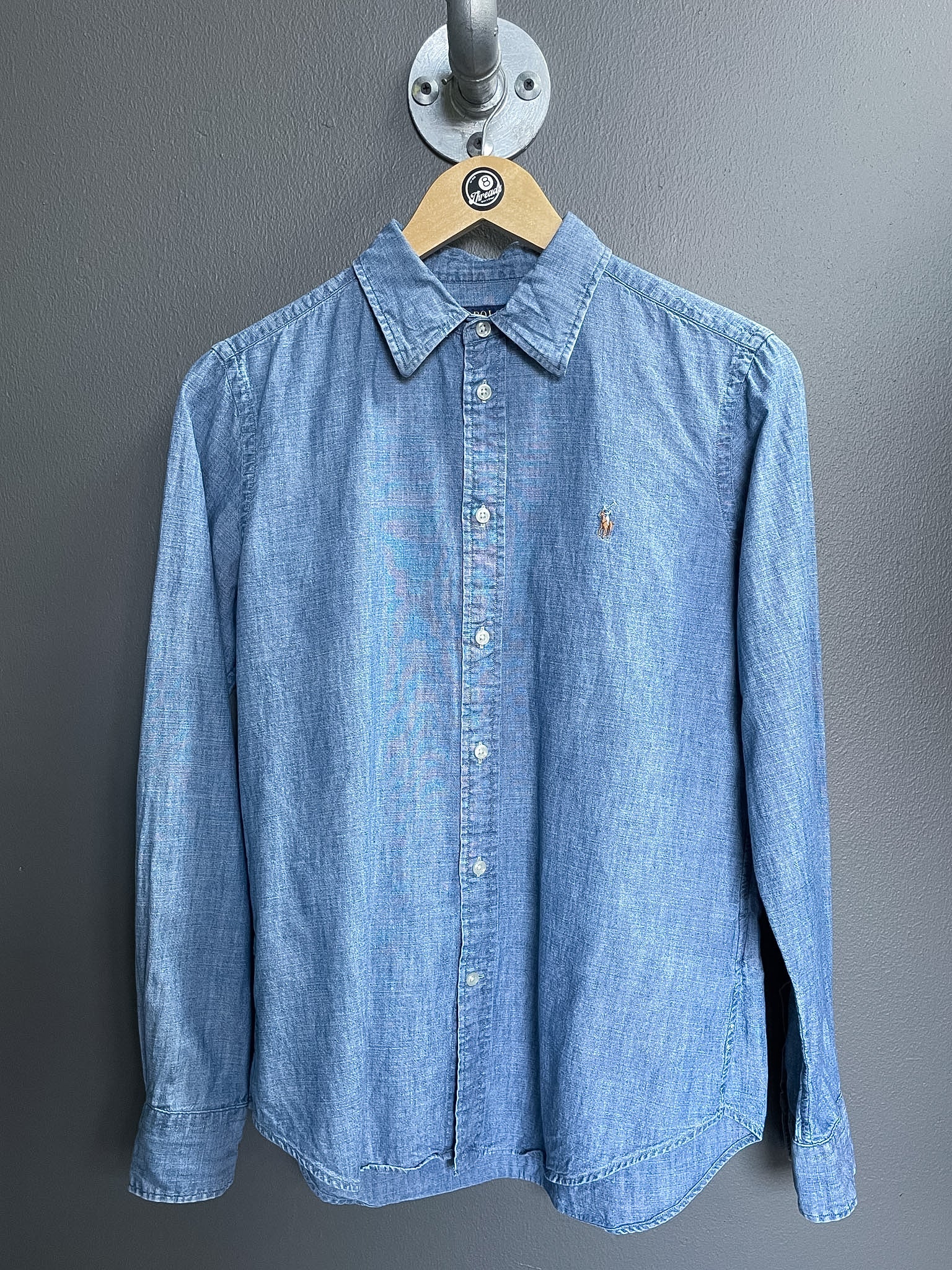 Polo Ralph Lauren Small Pony Chambrey Shirt - Small
