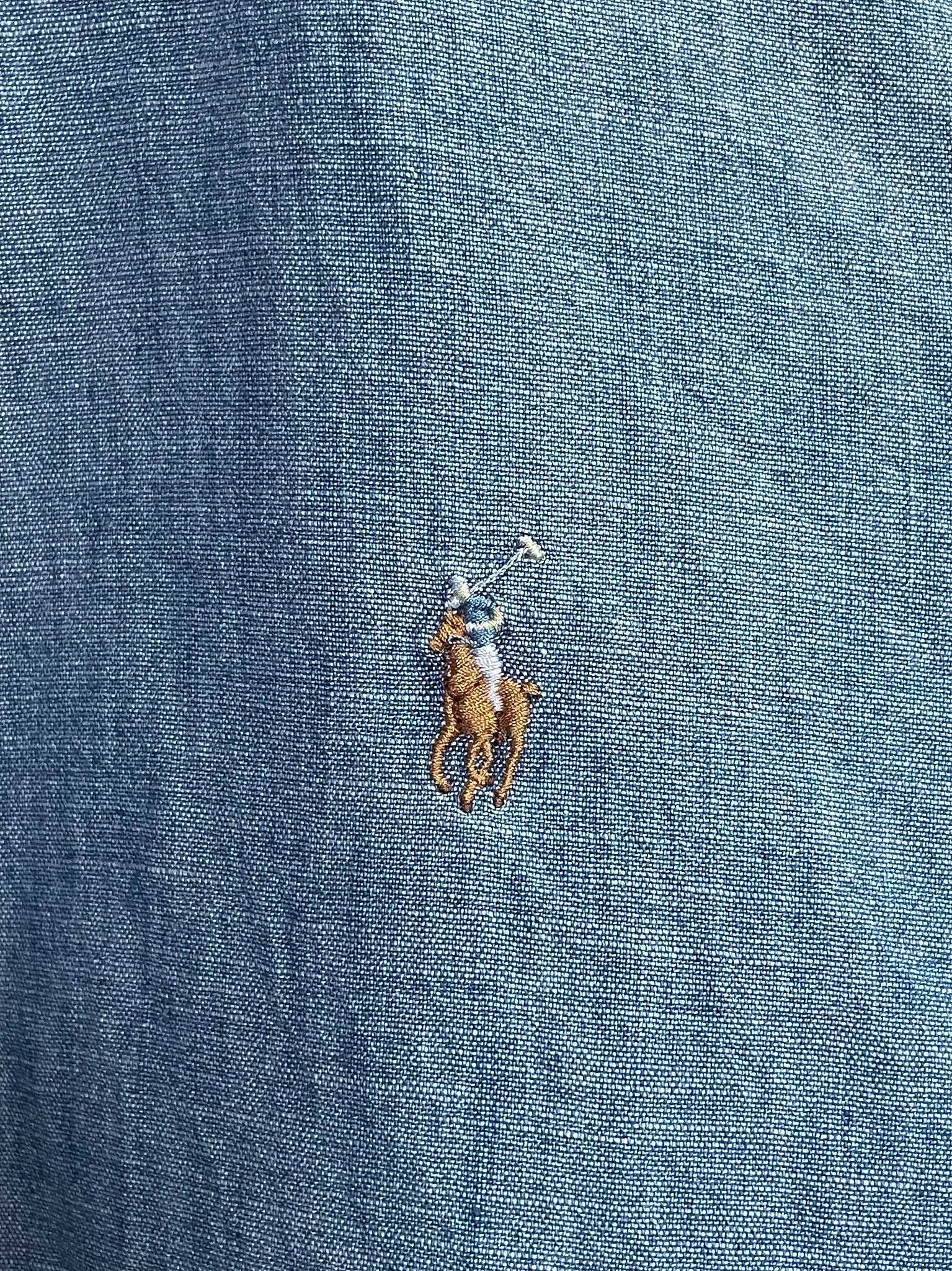 Polo Ralph Lauren Small Pony Chambrey Shirt - Small