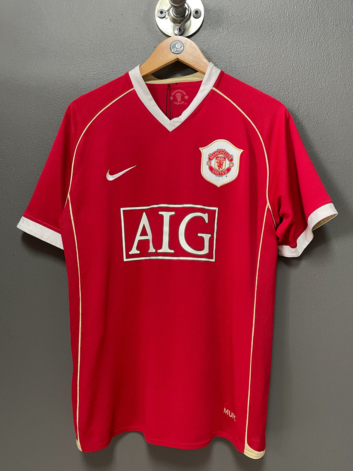 Manchester United 2006/07 Nike Home Football Jersey - Medium