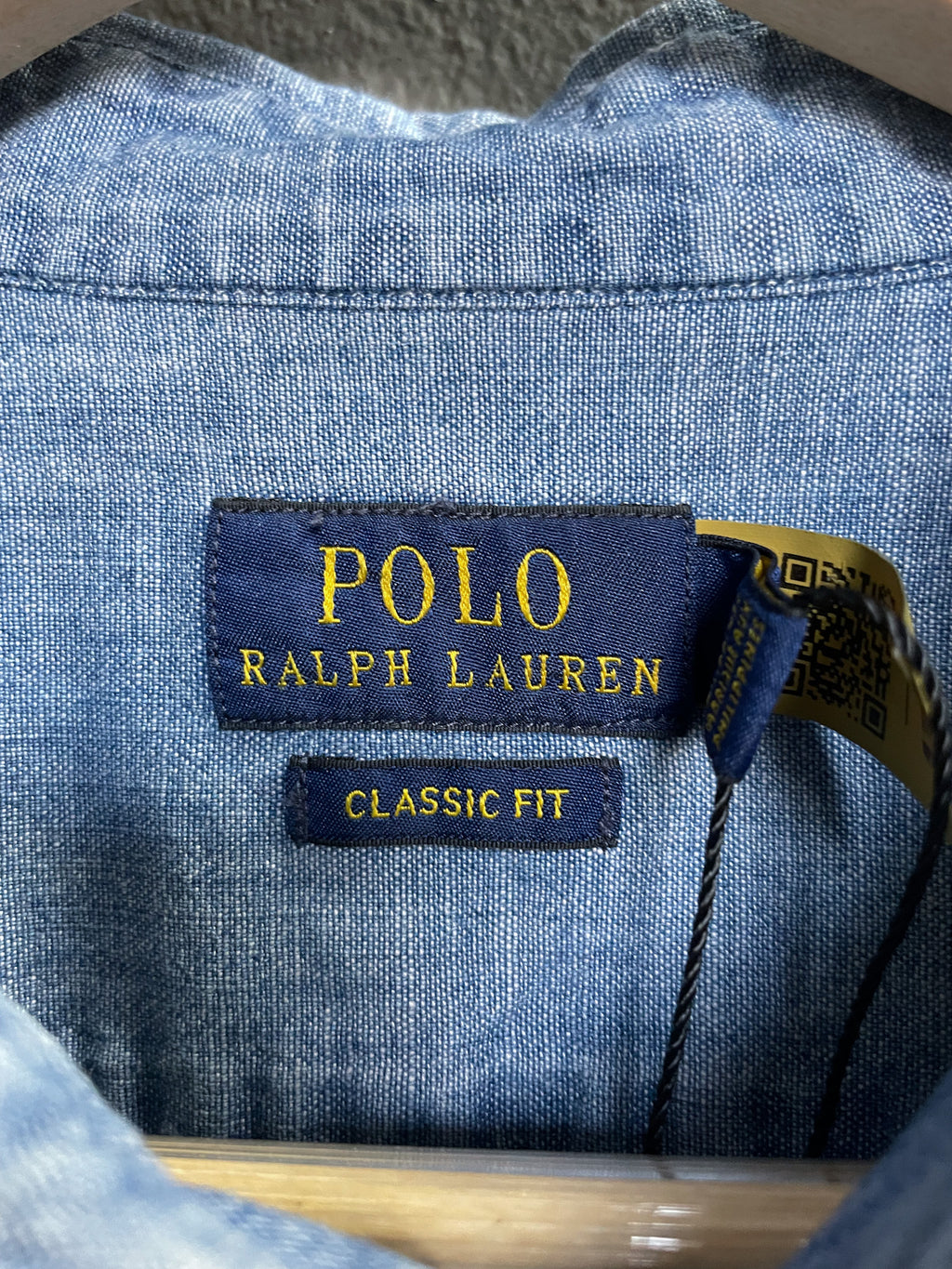 Polo Ralph Lauren Small Pony Chambrey Shirt - Small
