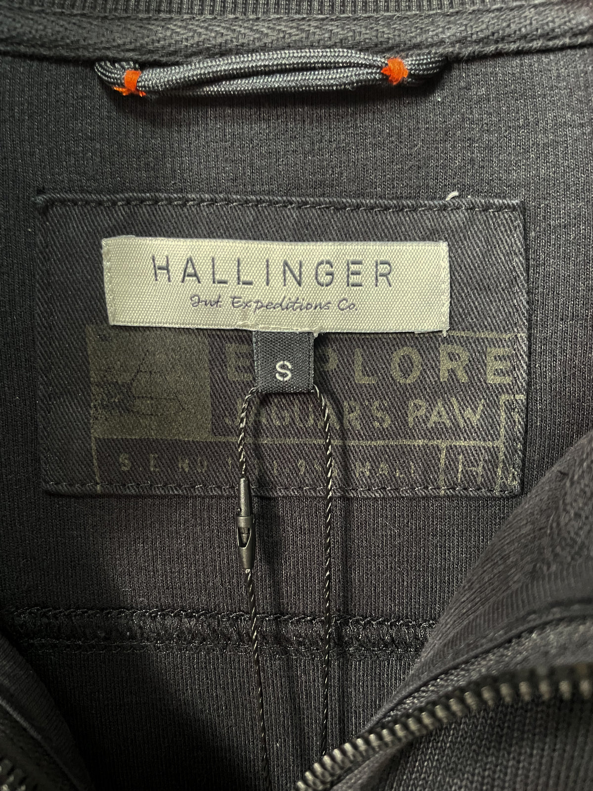 Hallinger Rib Full Zip Sweater - Small