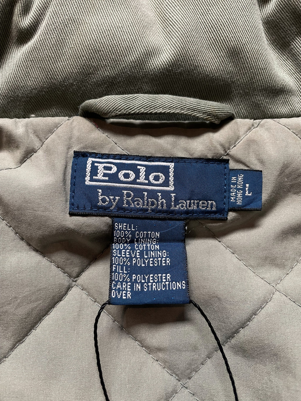 Polo Ralph Lauren Padded Bomber Jacket - Large