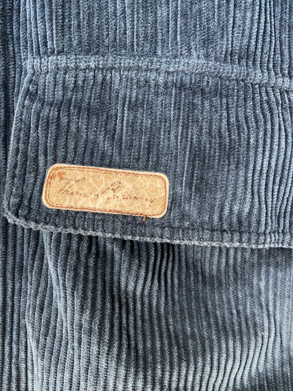 Thomas Burberry Corduroy Jacket - Extra Large
