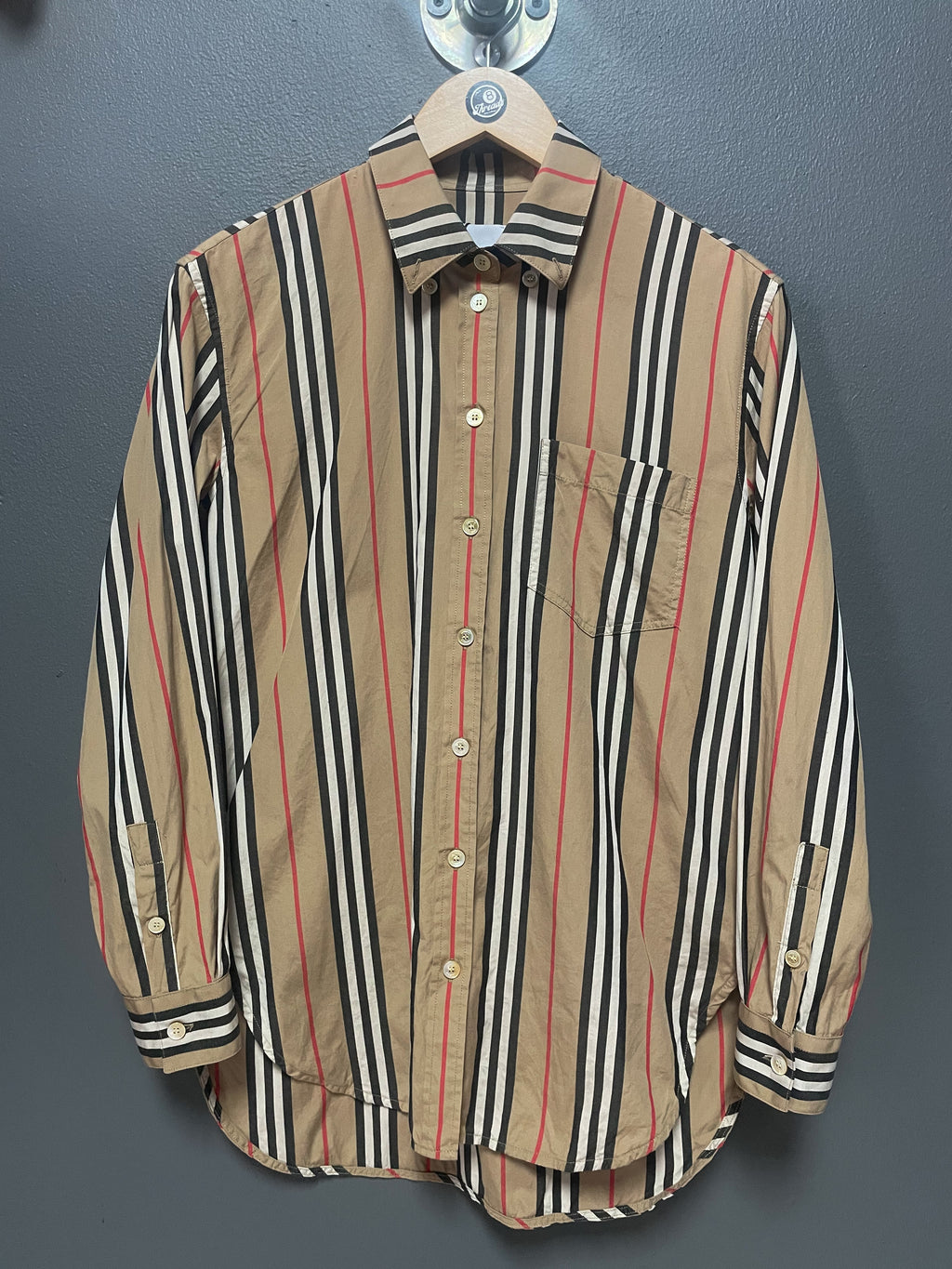 Burberry Ladies L/S Shirt - Small