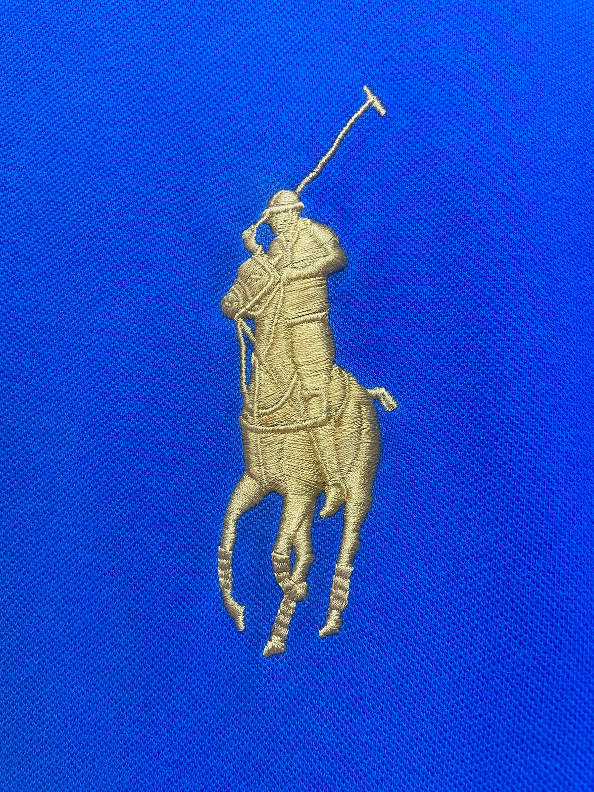 Polo Ralph Lauren Big Pony Ribbed Collar S/S Golfer - XXL