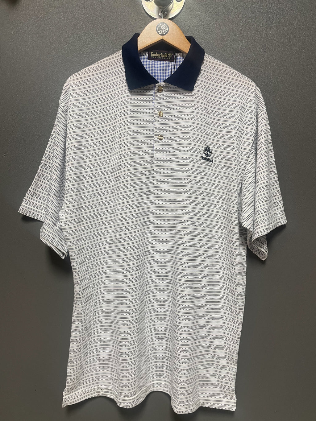 Timberland Patterned S/S Golfer - Large