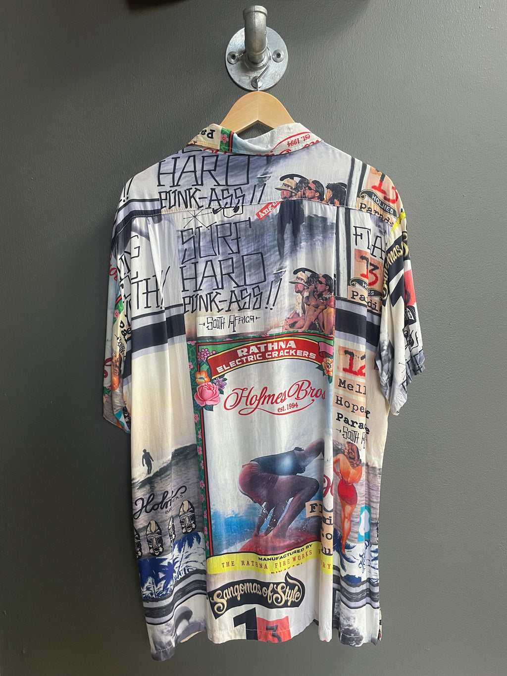 Holmes Bros Surfing Hawaiian Shirt - Extra Large