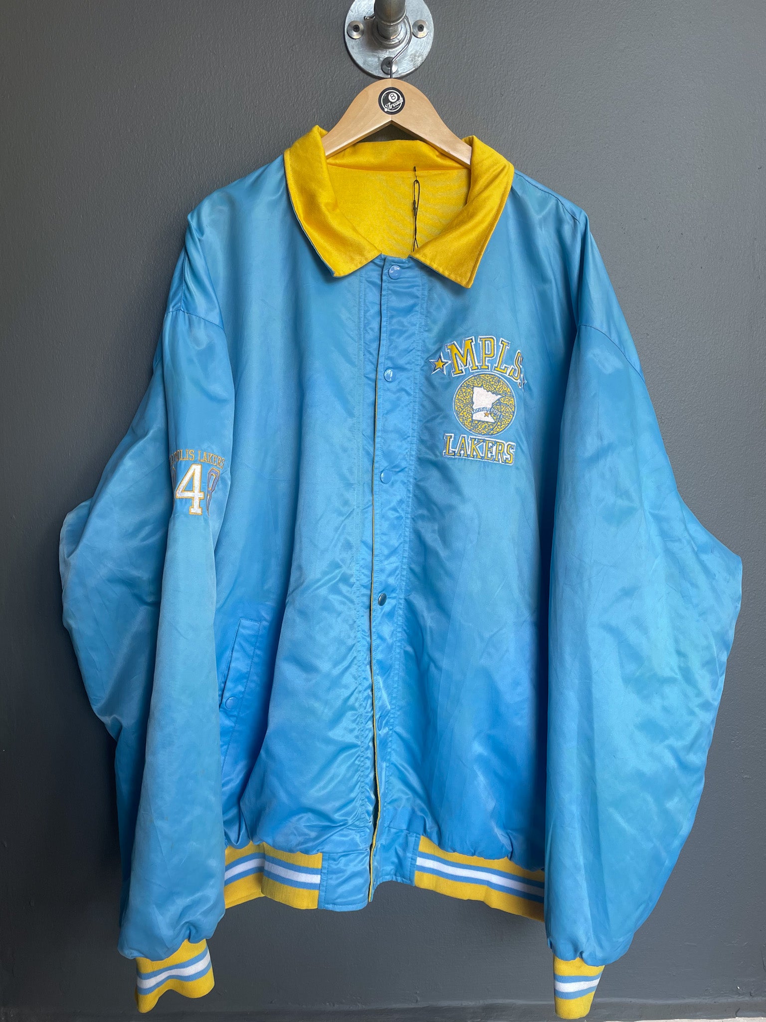 Minneapolis Lakers Reversible Hardwood Classics Jacket - XXL