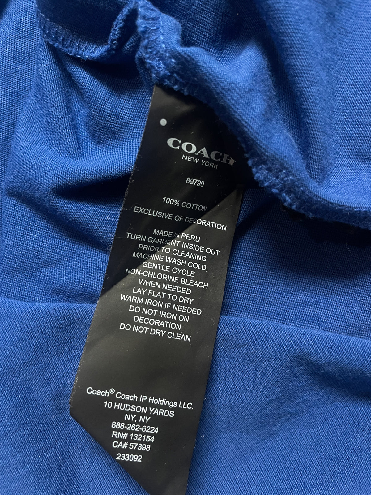 Coach New York Tee - Large