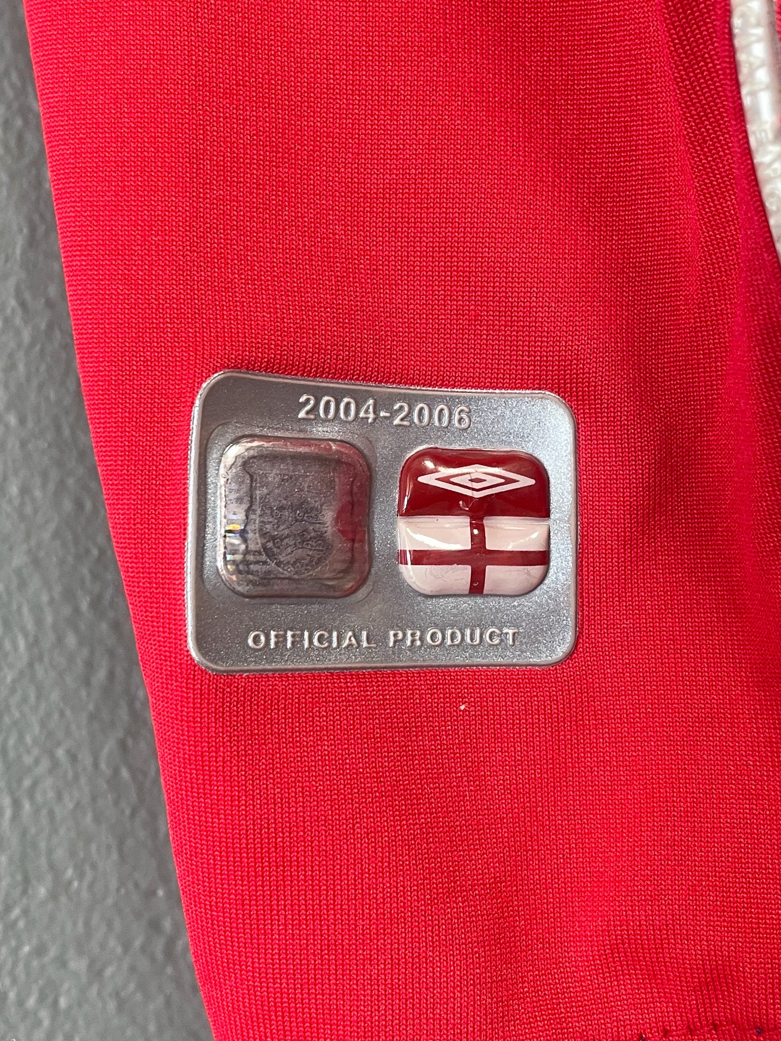 England 2004 Umbro Away Football Jersey - Extra Large