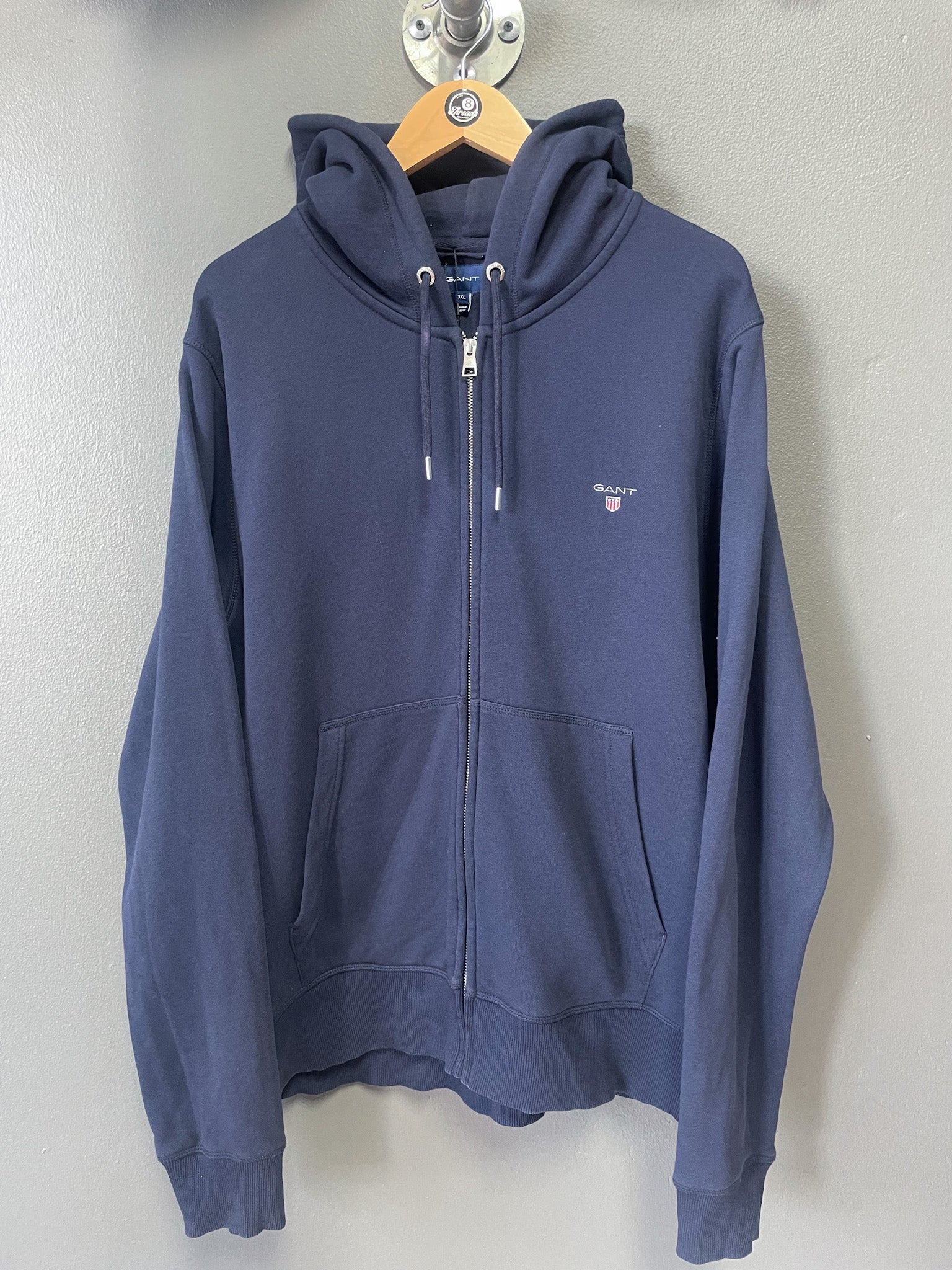 Gant Zip Hoodie - Extra Large