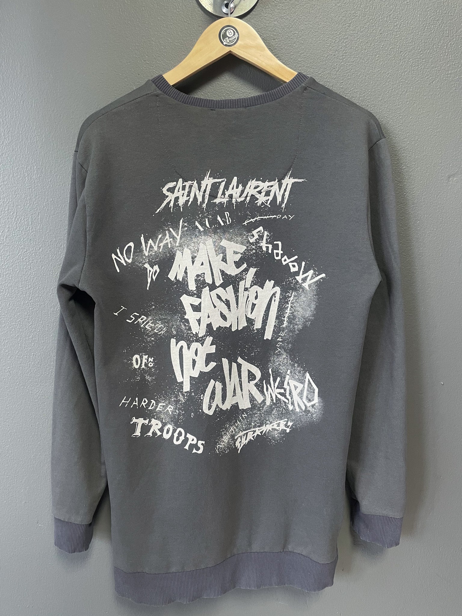 YSL Big Logo Sweater - Medium