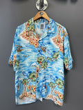 Ocean Current Hawaiian Shirt - Large