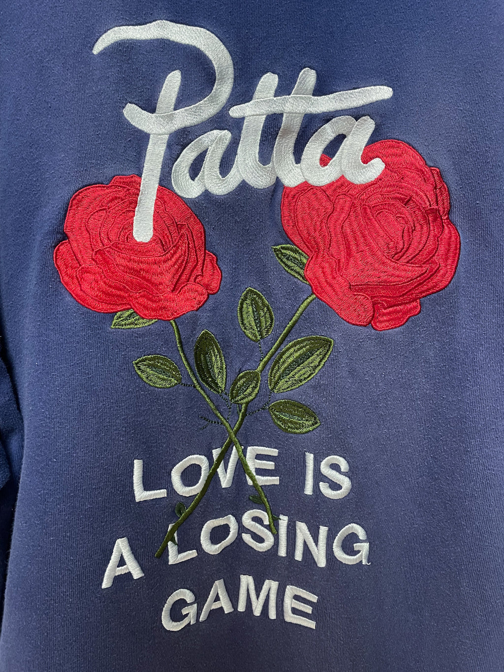 Patta Love Is A Loosing Game Hoodie - Extra Large
