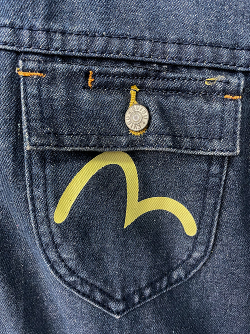 Evisu Denim Camo Jacket - Medium
