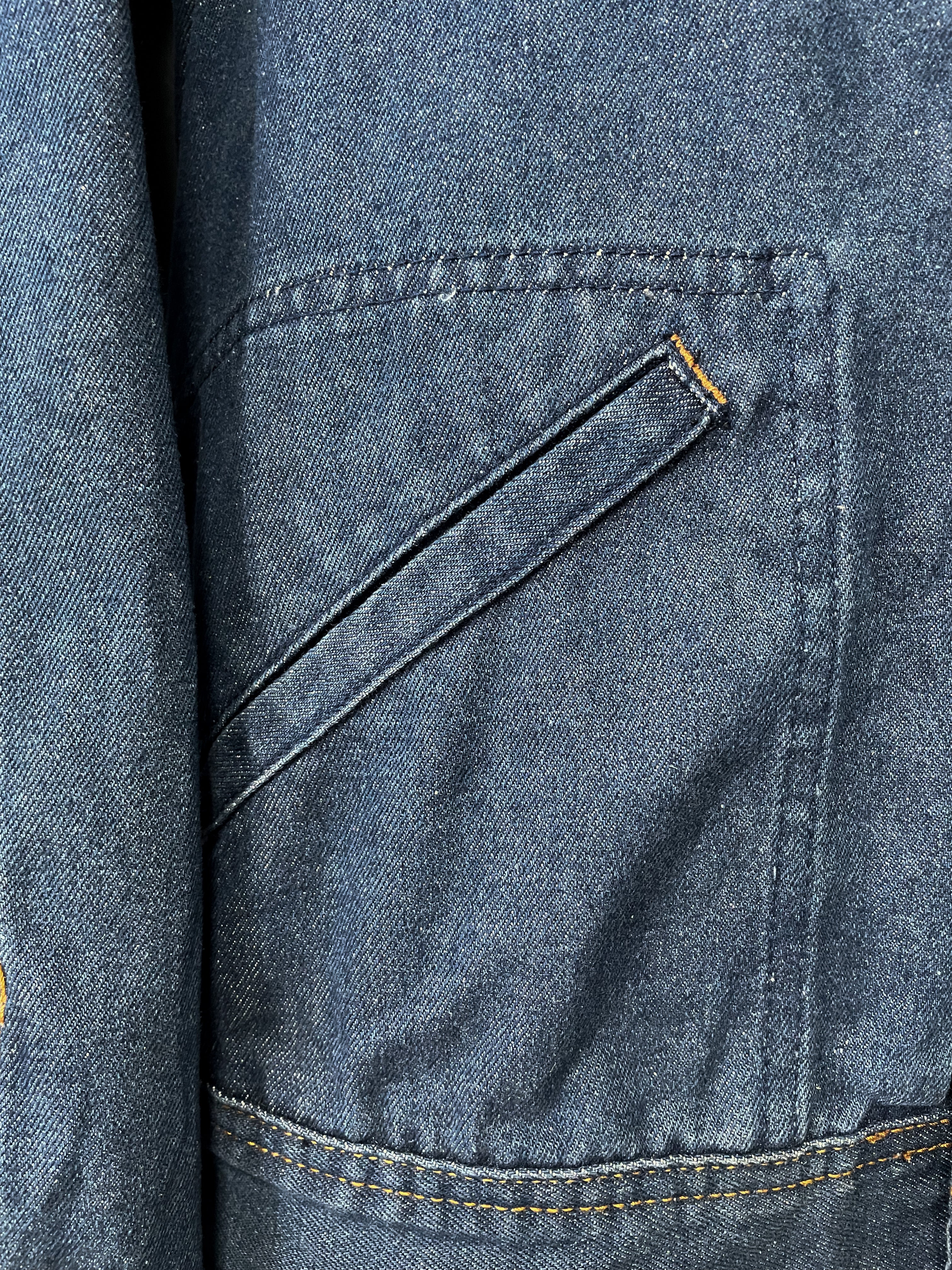 Evisu Denim Camo Jacket - Medium