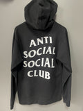 Anti Social Social Club Label Hoodie - Medium
