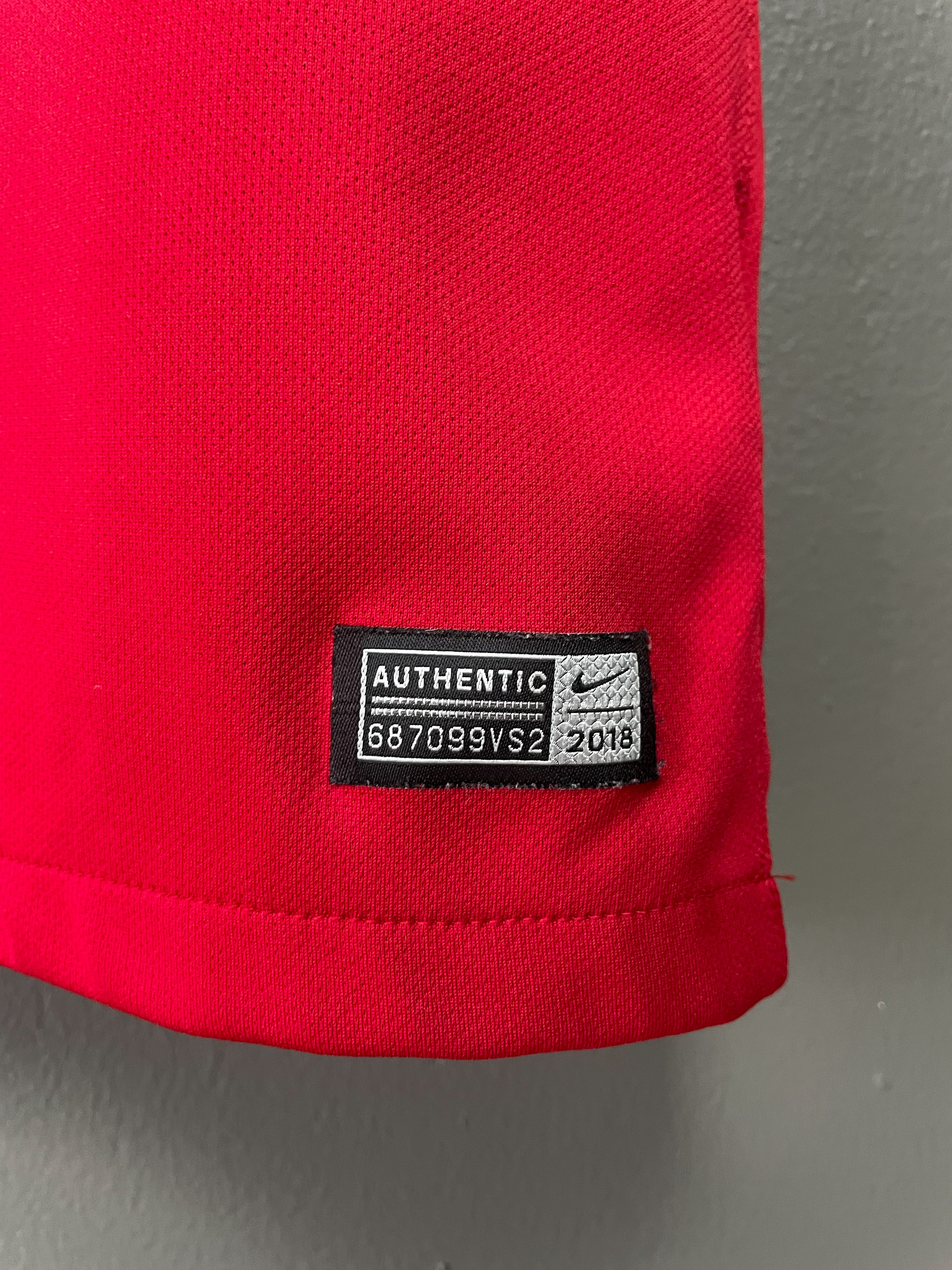 Portugal 2018 Nike Home Football Jersey - Medium
