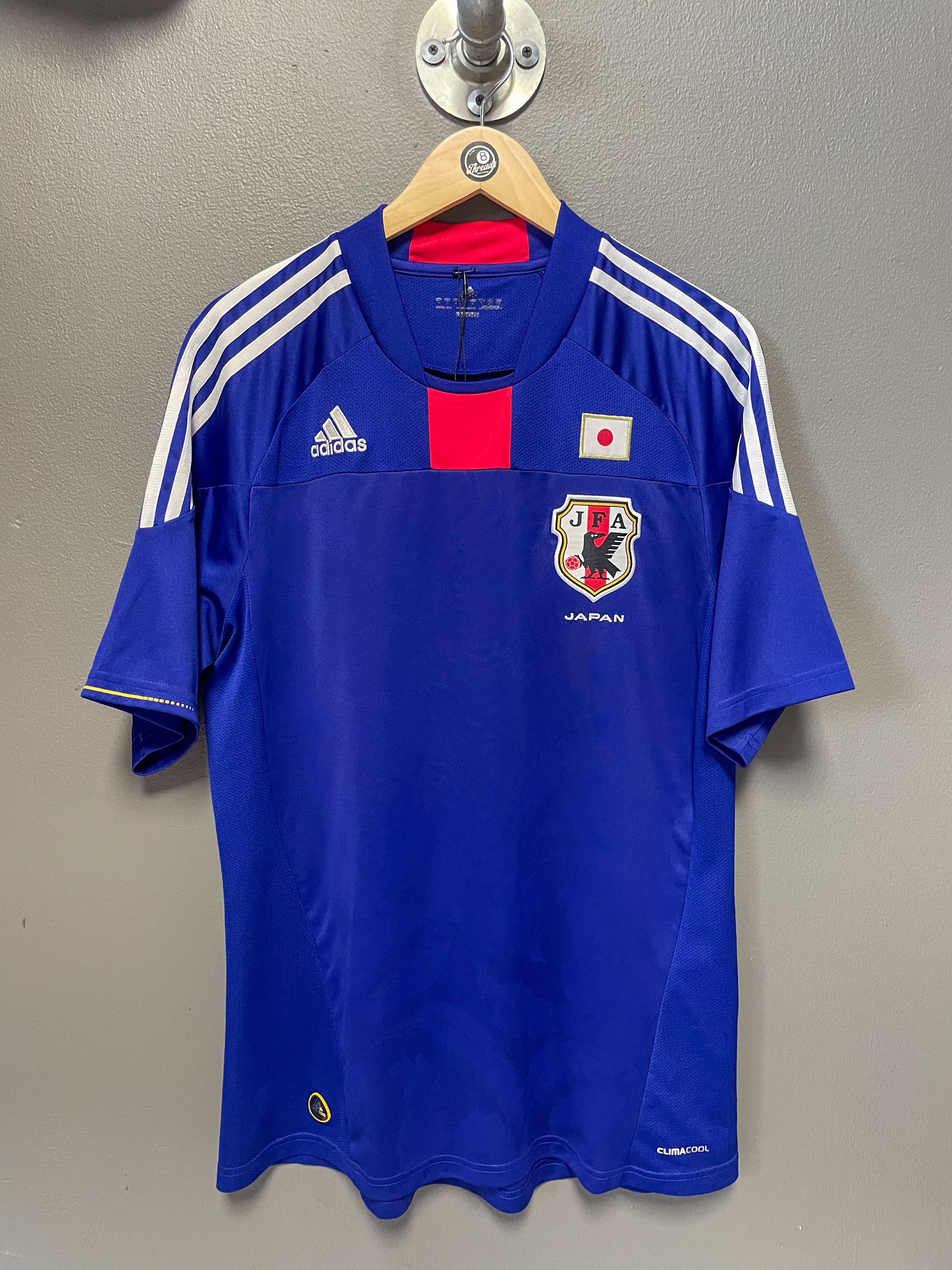 Japan 2010 FIFA World Cup Adidas Home Football Jersey - Large