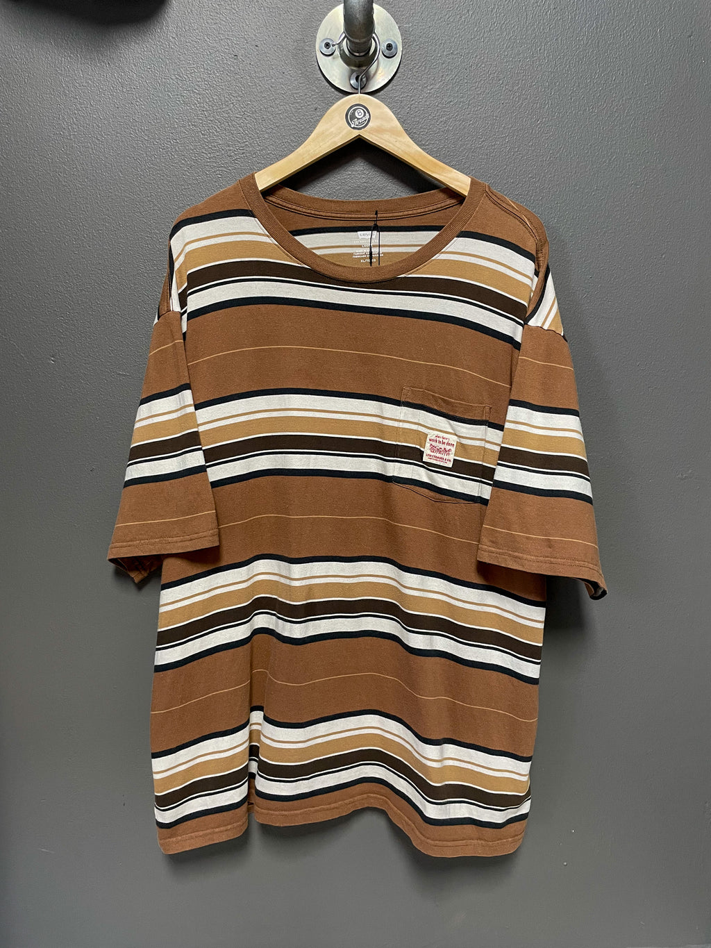 Levi Strauss Stripe Tee - Extra Large