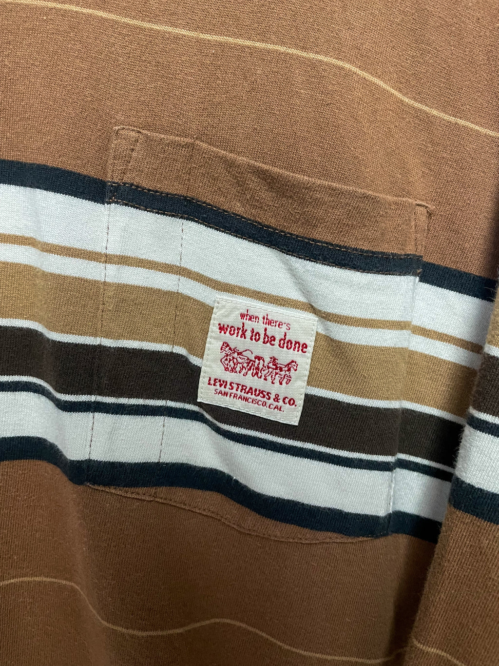 Levi Strauss Stripe Tee - Extra Large
