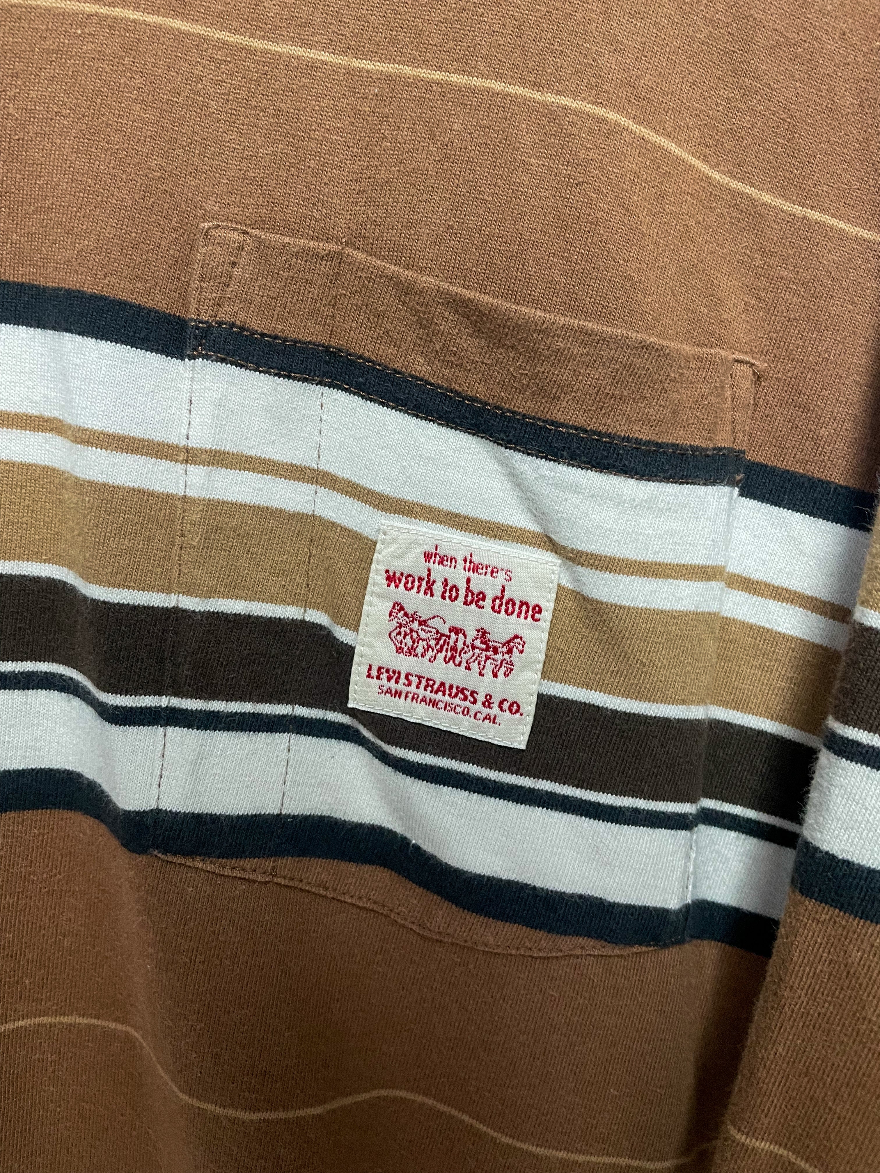 Levi Strauss Stripe Tee - Extra Large