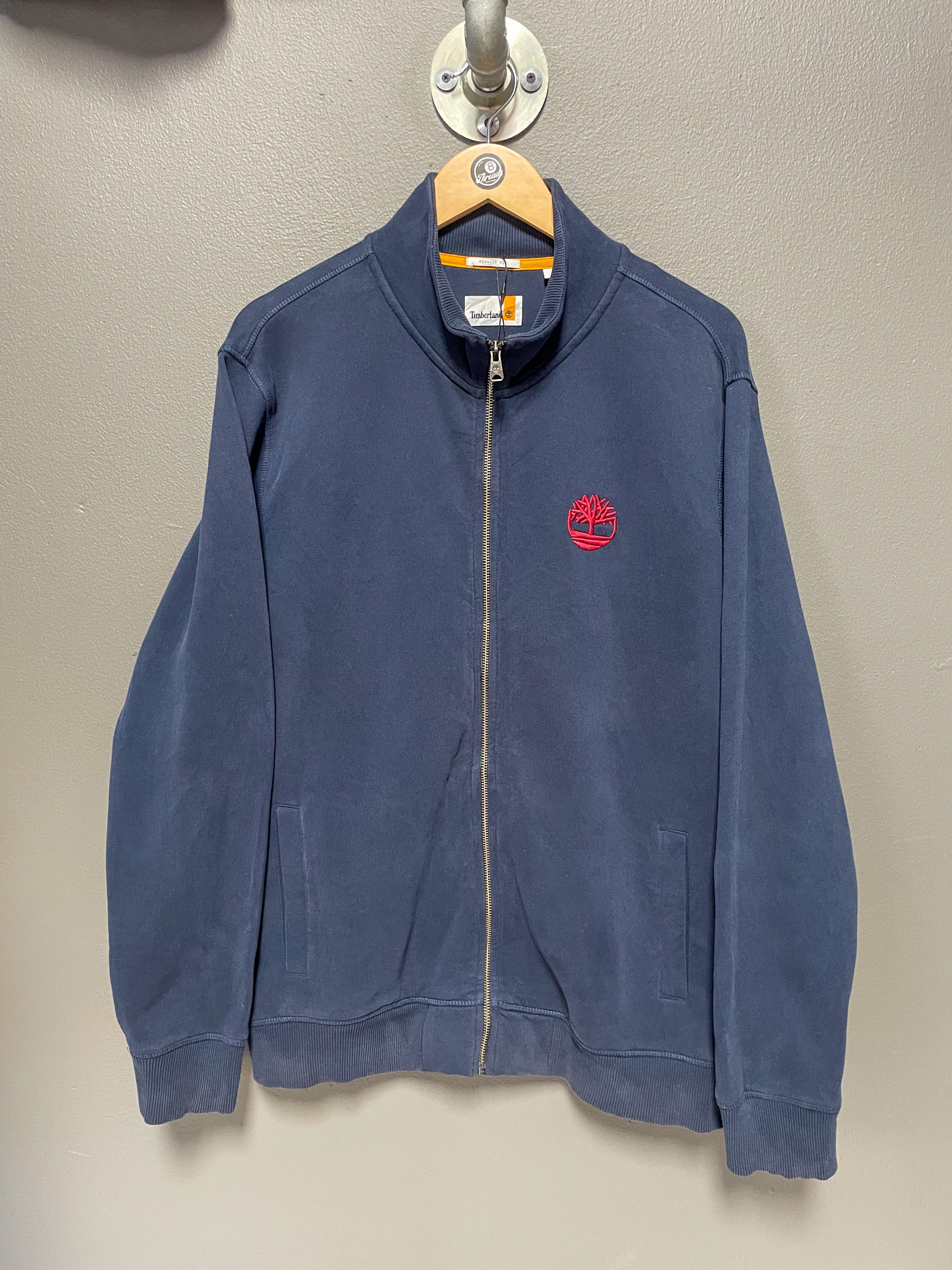 Timberland Tree Logo Zip Sweater - Large