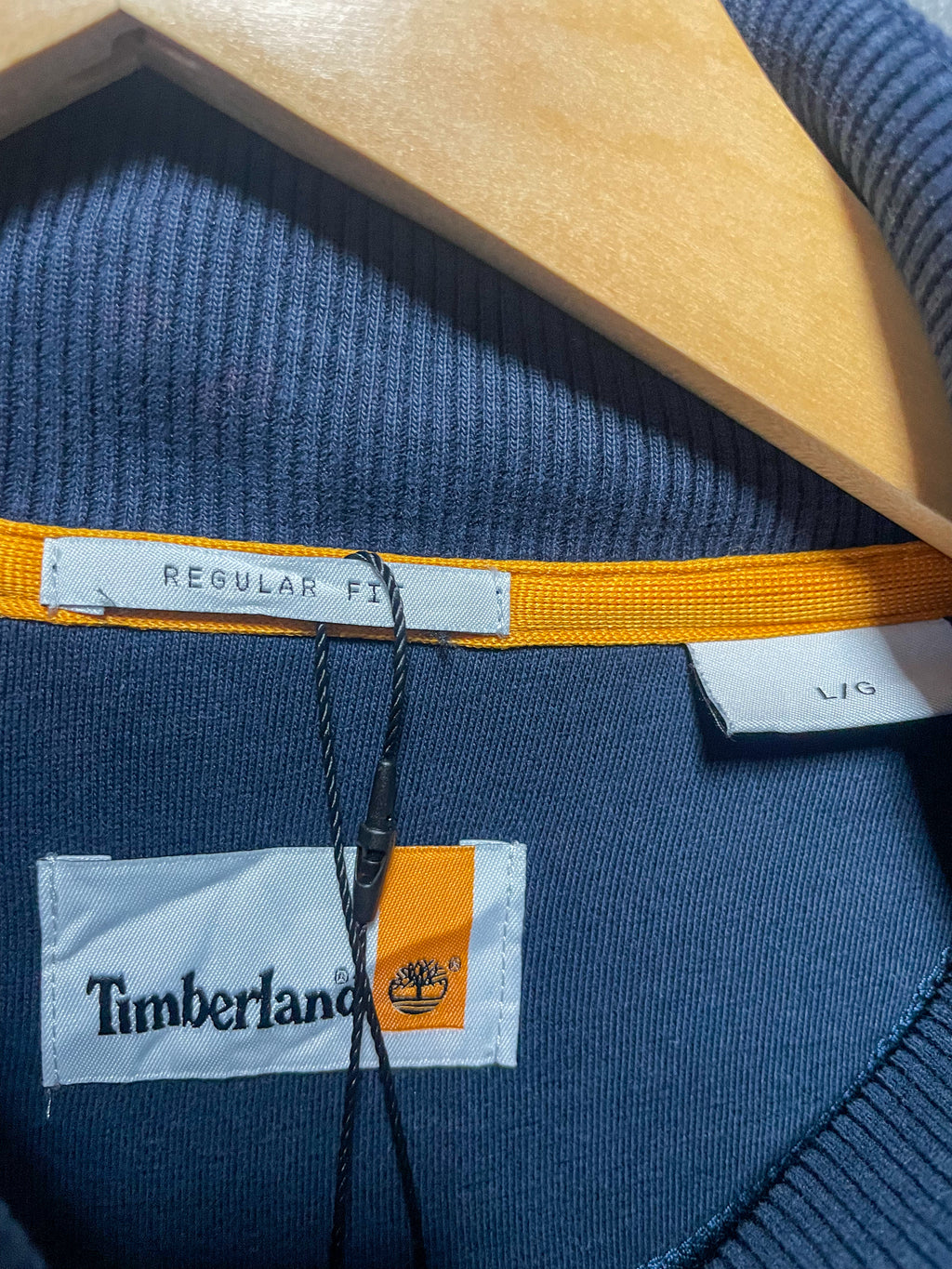 Timberland Tree Logo Zip Sweater - Large