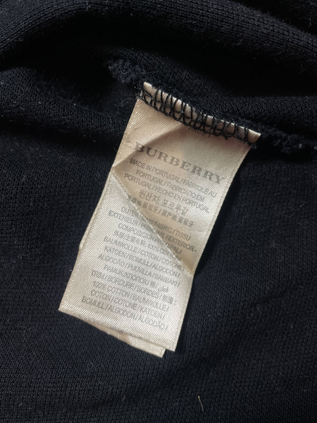 Burberry Circle Logo S/S Golfer - Small