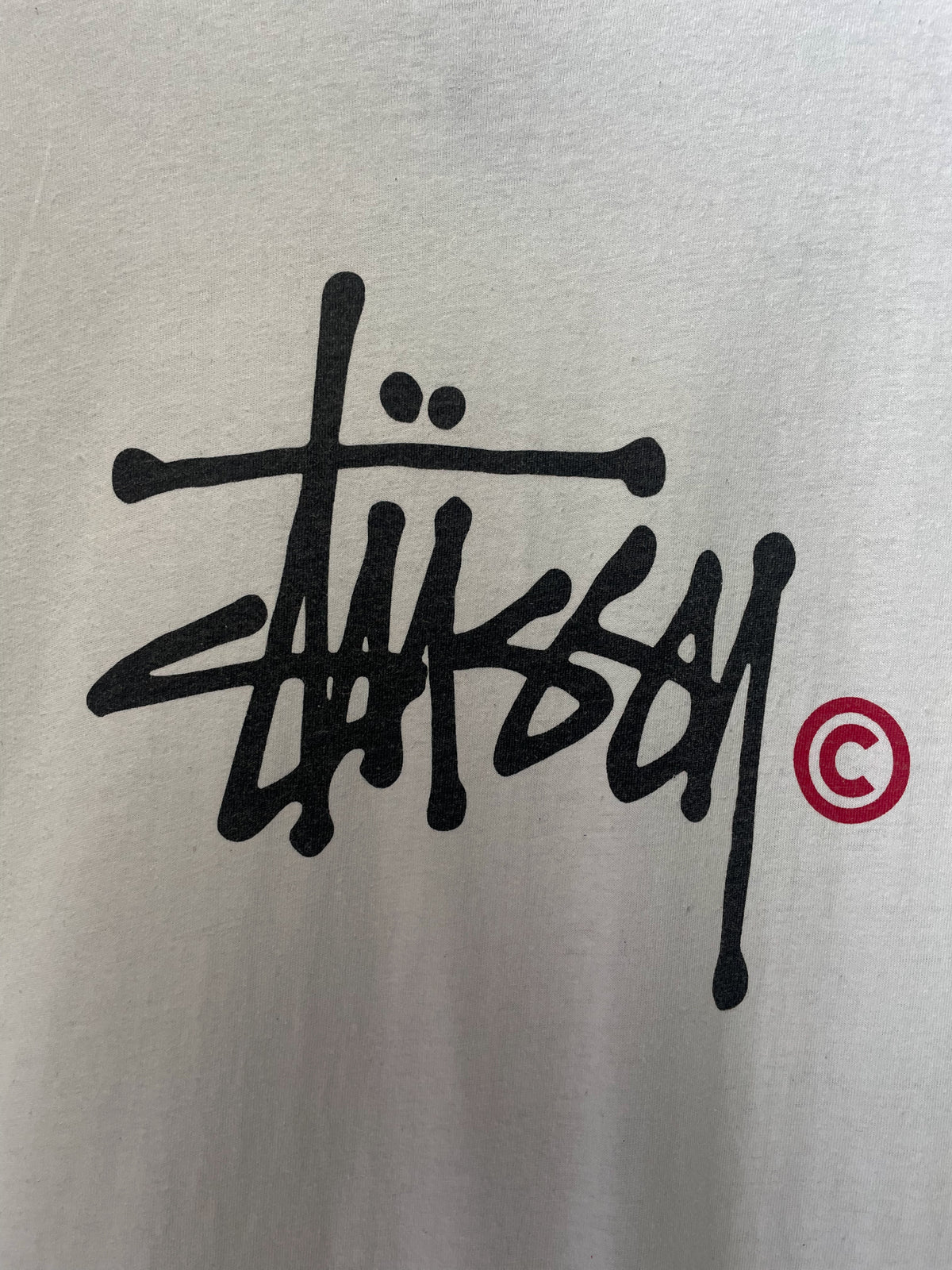 Stussy Centre Logo Tee - Extra Large