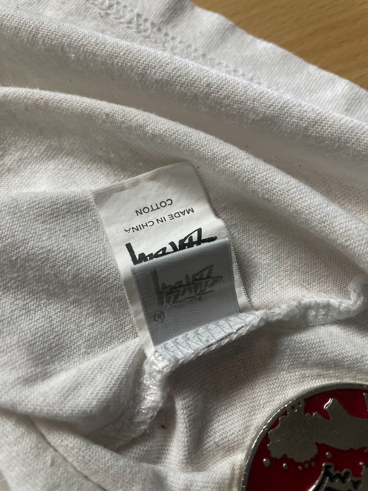 Stussy Centre Logo Tee - Extra Large