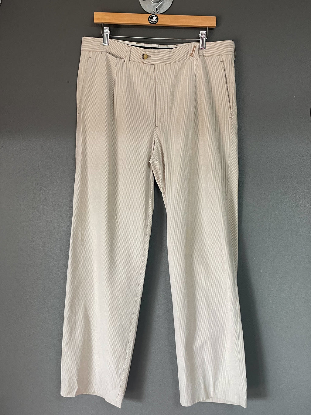 Burberry Stripe Pants - 34 (Large)