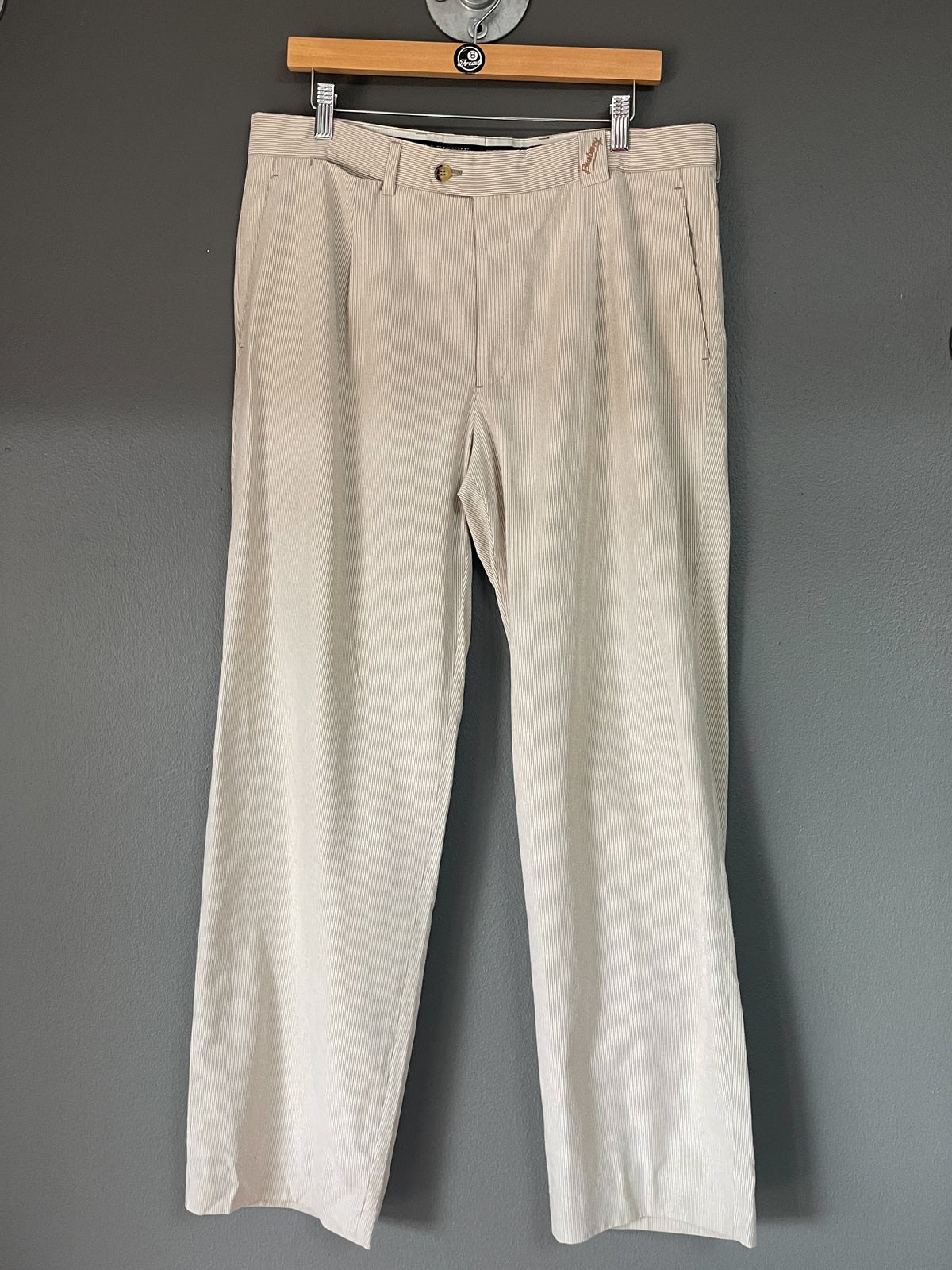 Burberry Stripe Pants - 34 (Large)