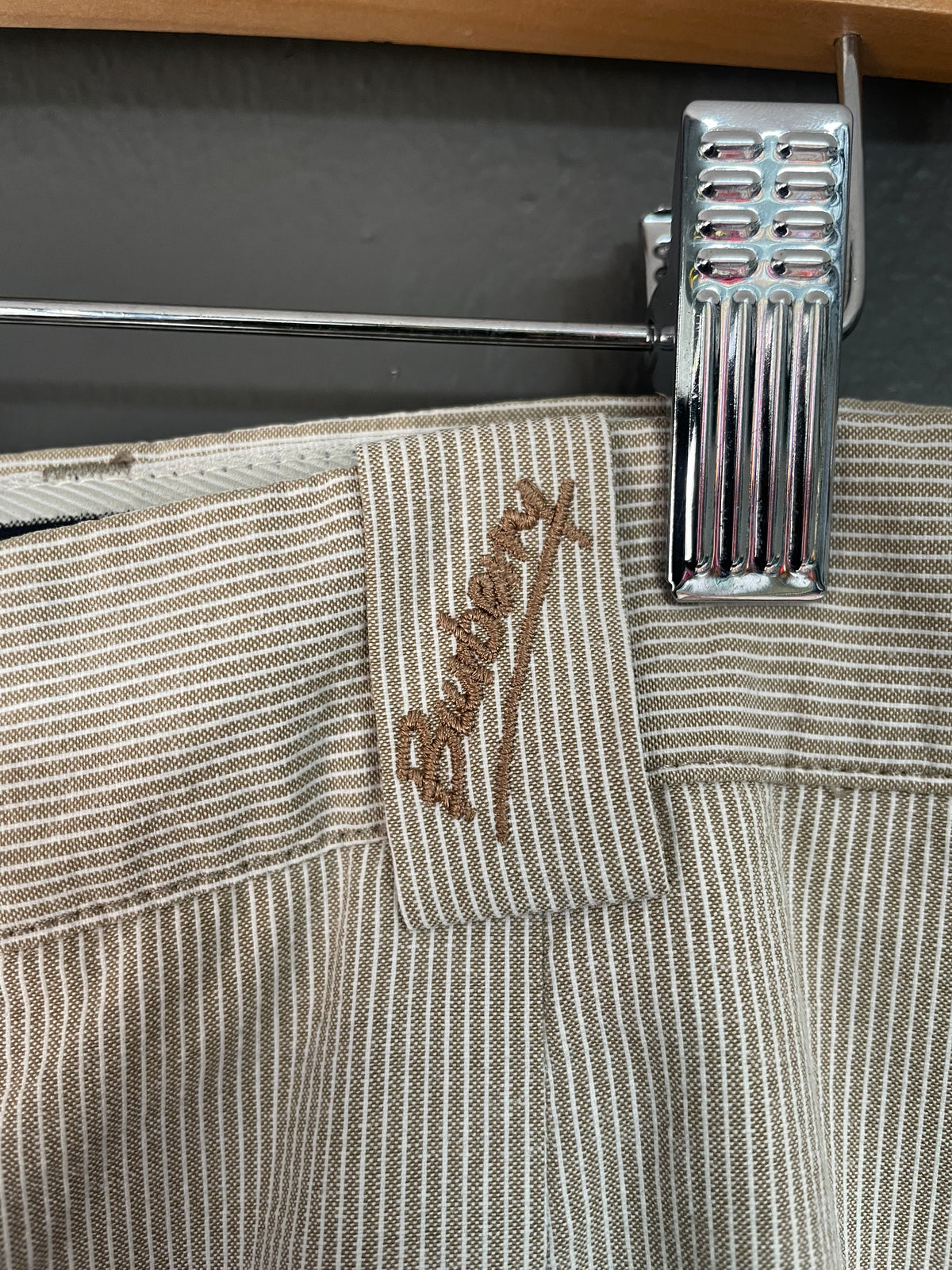 Burberry Stripe Pants - 34 (Large)
