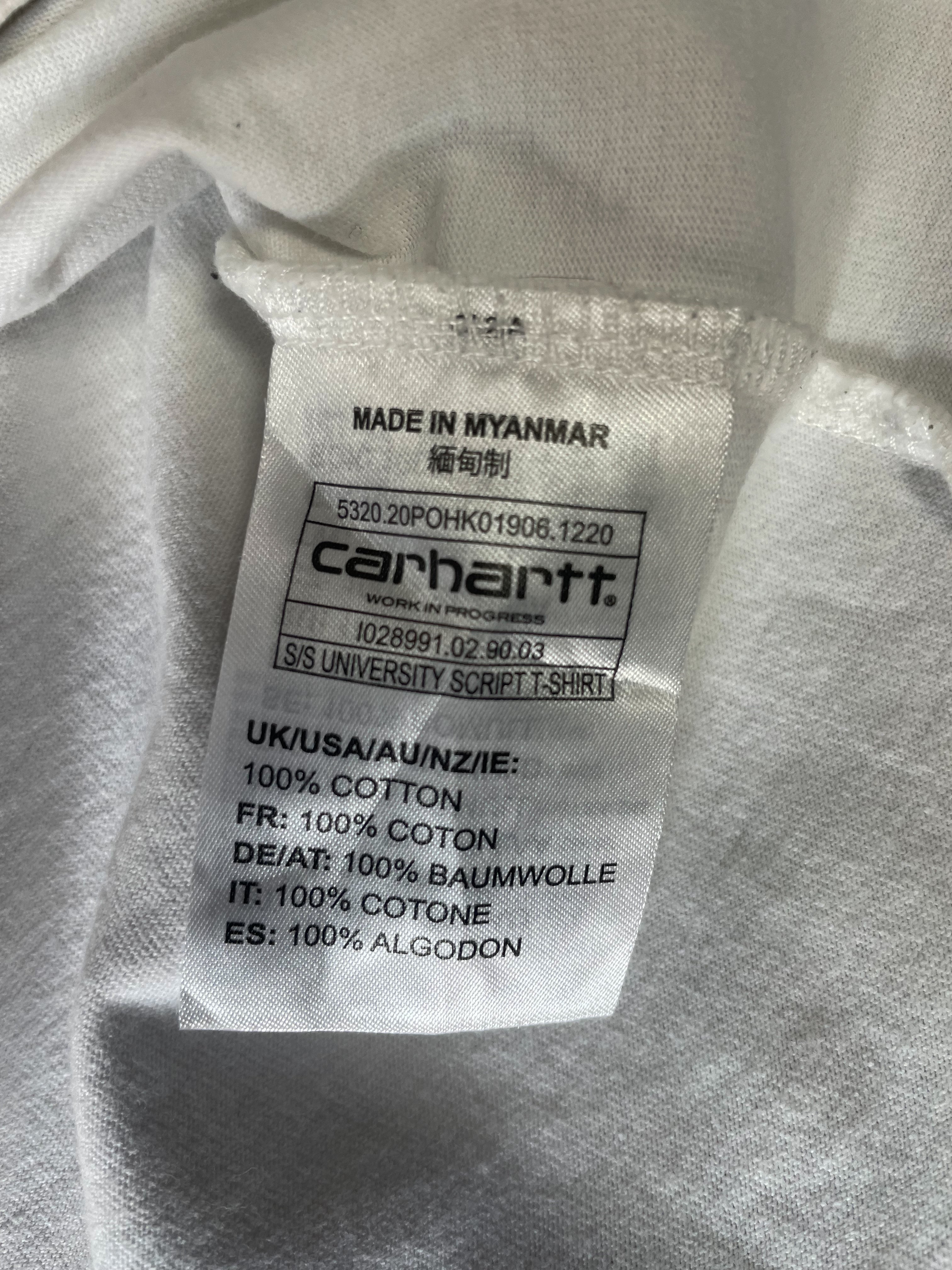 Carhartt University Script Tee - Small