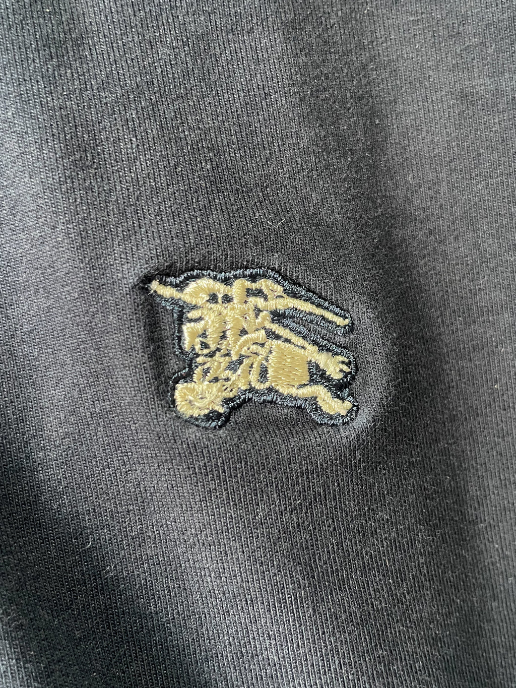 Burberry Shoulder Patch Zip Sweater - Large