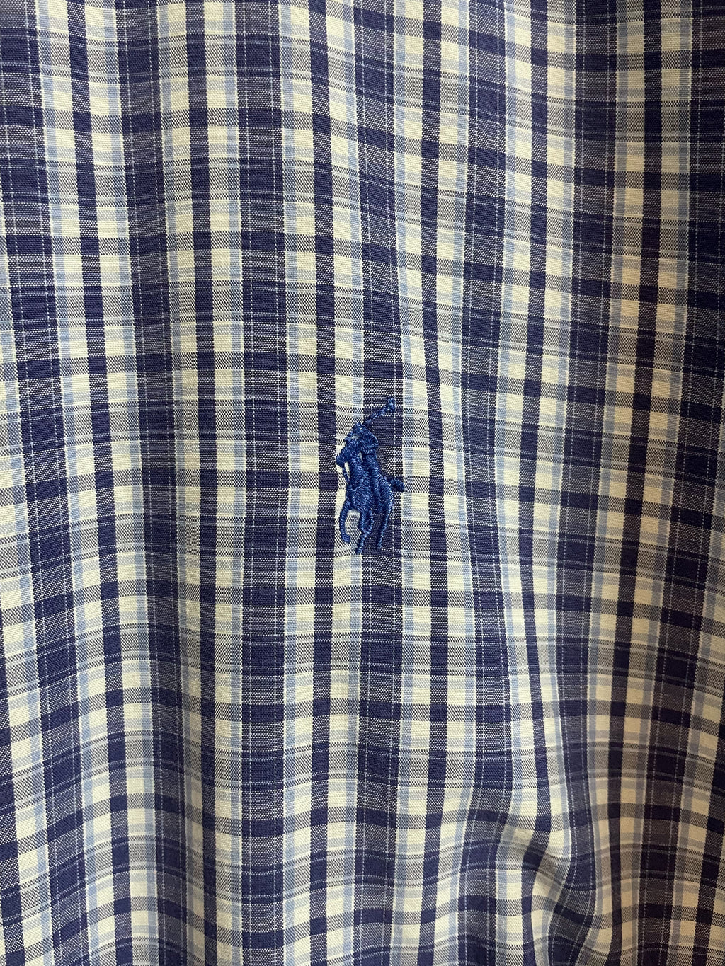 Polo Ralph Lauren Plaid  Blake Cotton S/S Shirt - Extra Large