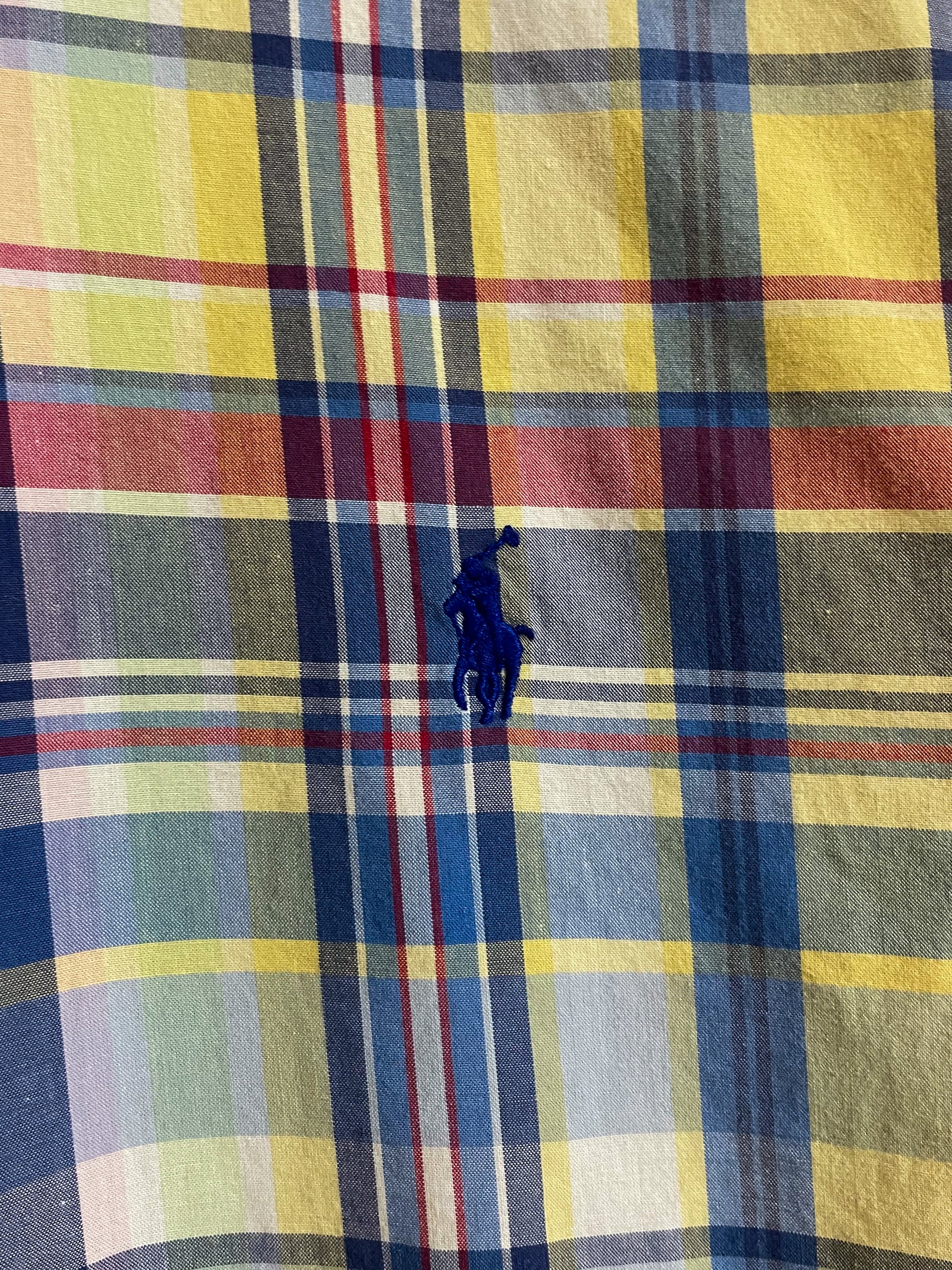 Polo Ralph Lauren Checked Cotton L/S Shirt - Small