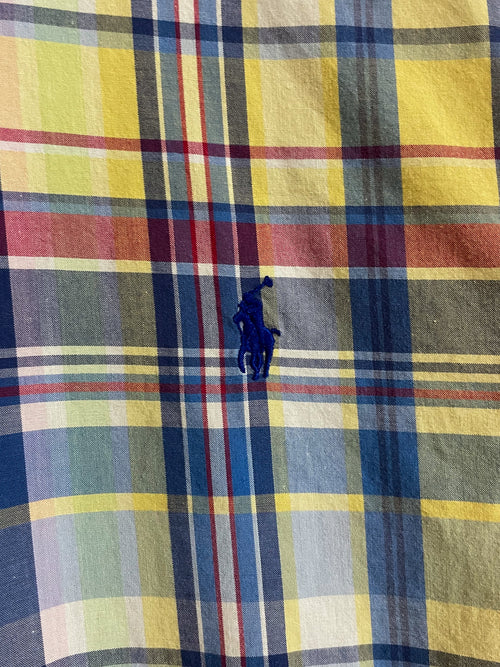 Polo Ralph Lauren Checked Cotton L/S Shirt - Small