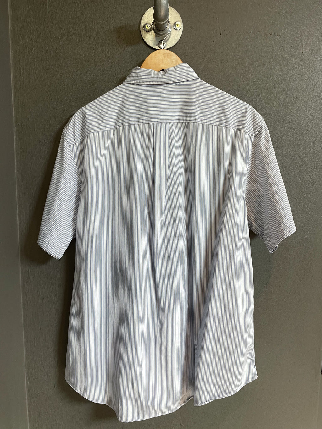 Polo Ralph Lauren Stripe Small Pony Cotton S/S Shirt - Large