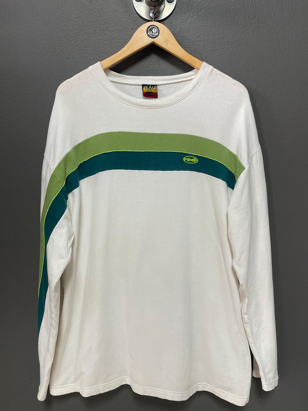 Retro Y2K Red Sweater - Large