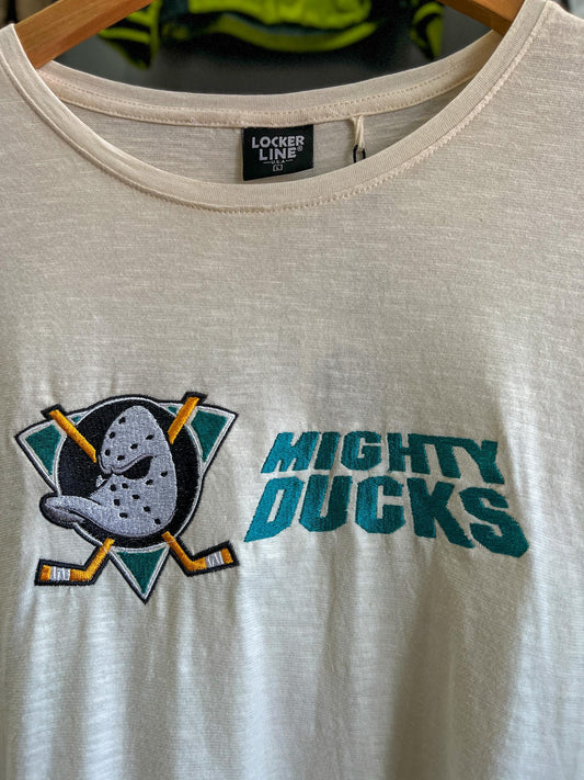 Mighty Ducks Embroidered Locker Line Hockey T-shirt