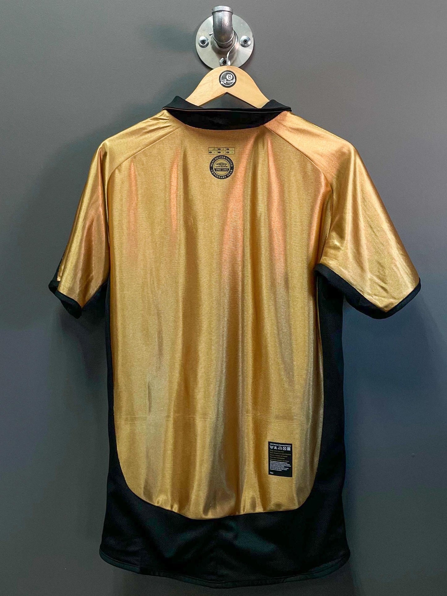 Manchester United 2001/02 Centenary Away/Third Retro Football Jersey - Medium