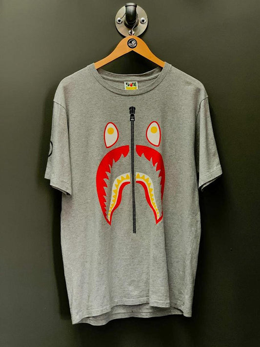 BAPE WGM Camo Shark Tee - Large