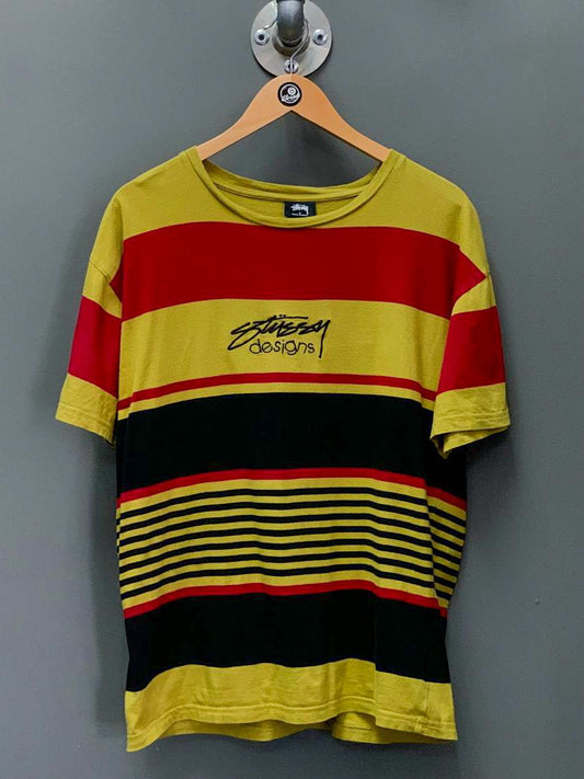 Stüssy Designs Stripe Tee - Medium